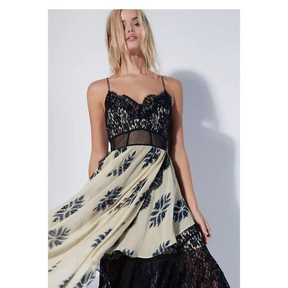 Free People Rare Jill G's Limited Edition Maxi Dress size 6 - Picture 14 of 15